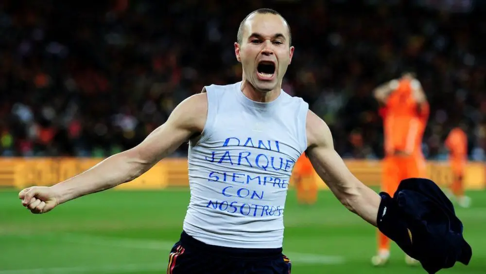 Gol de Iniesta a Holanda final Copa del Mundo