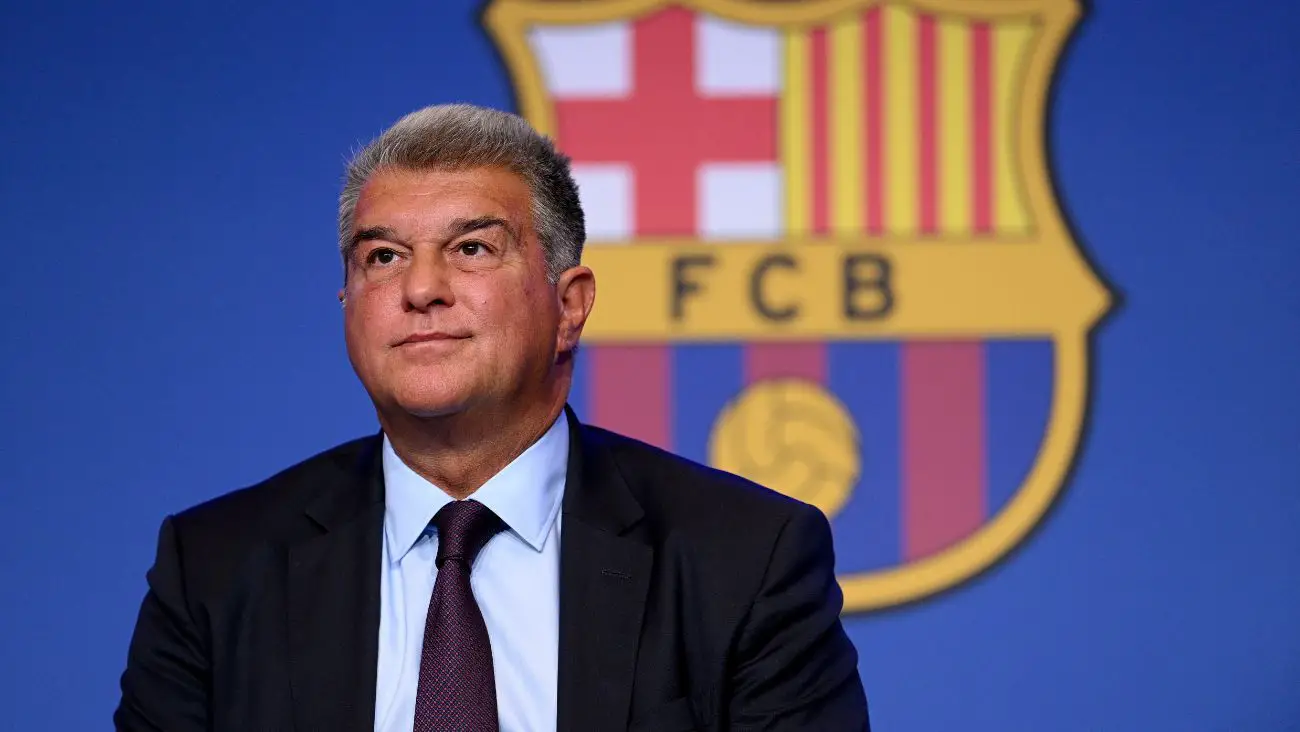 Joan Laporta, presidente del FC Barcelona