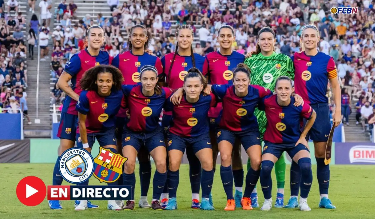 LIVE: MANCHESTER CITY VS BARCELONA | UEFA WOMEN'S CHAMPIONS LEAGUE 2024-25