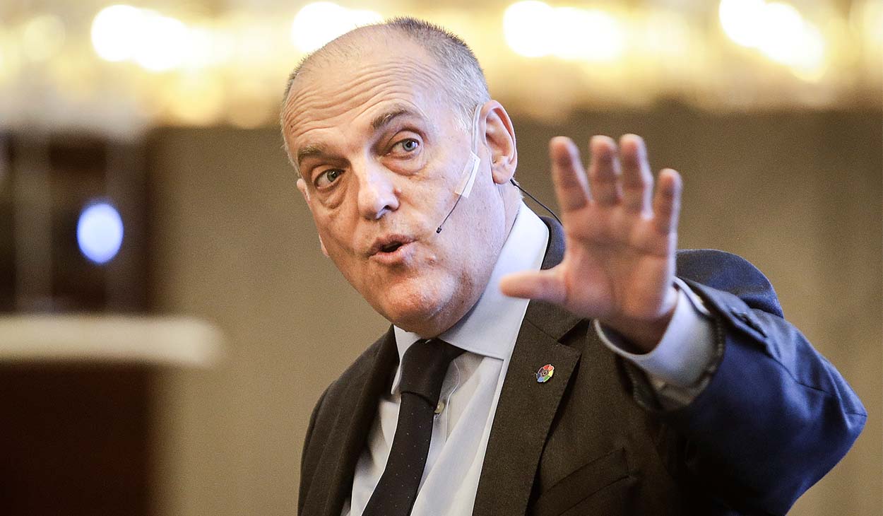 Javier Tebas, presidente de LaLiga