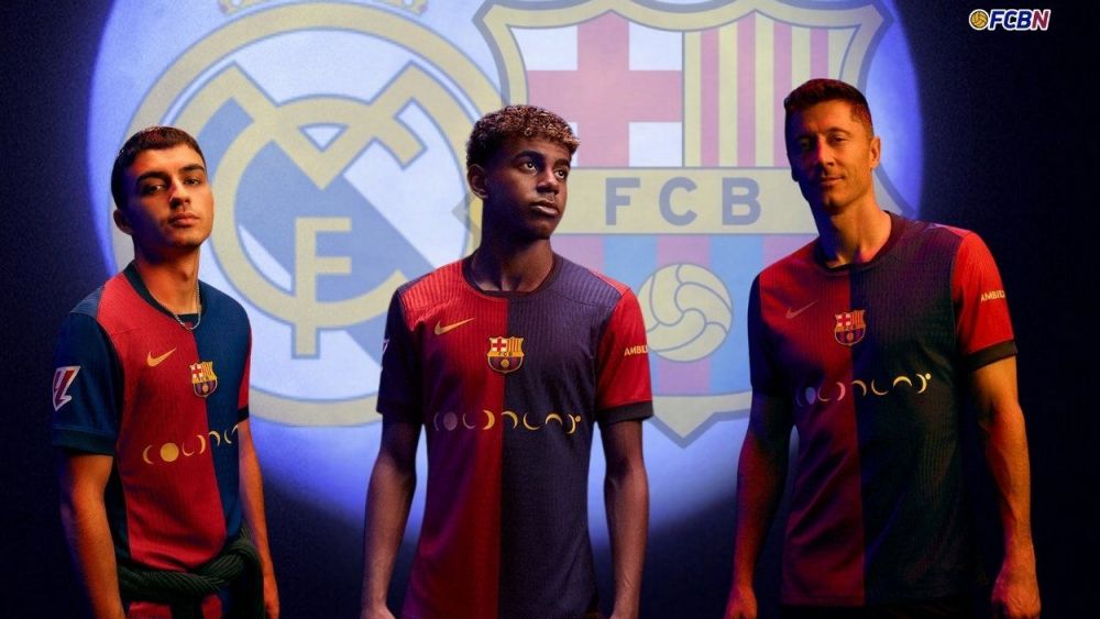 La camiseta Nike del FC Barcelona en el Clásico contra el Real Madrid