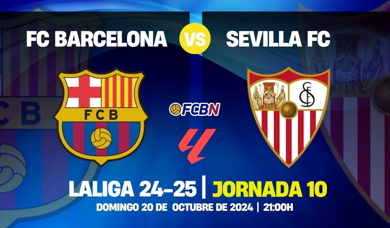 Previa FC Barcelona vs Sevilla LaLiga 2024 25