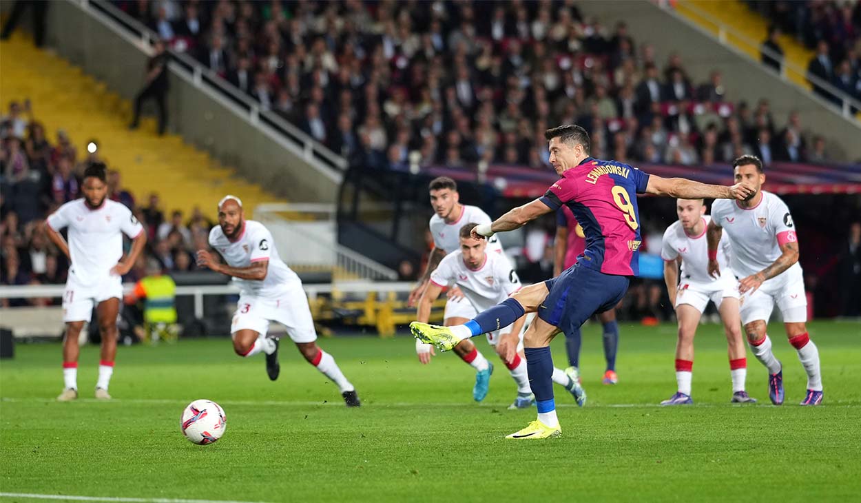 robert lewandowski v sevilla