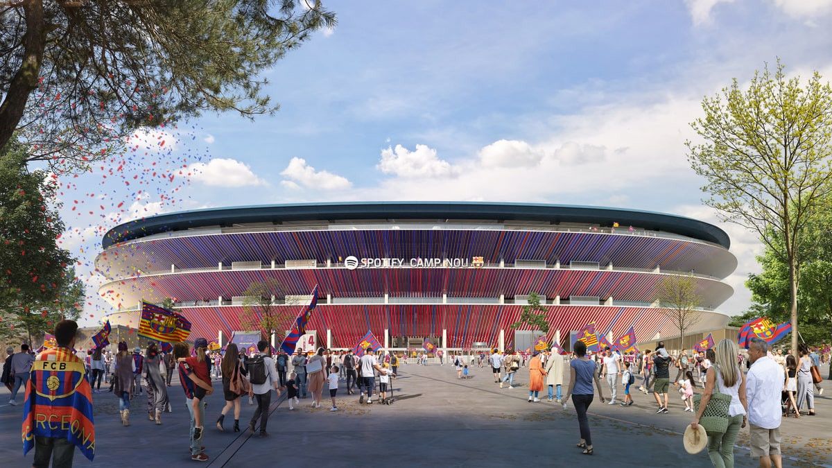 El Barcelona presenta la candidatura del Camp Nou para la final de la Champions femenina 2027