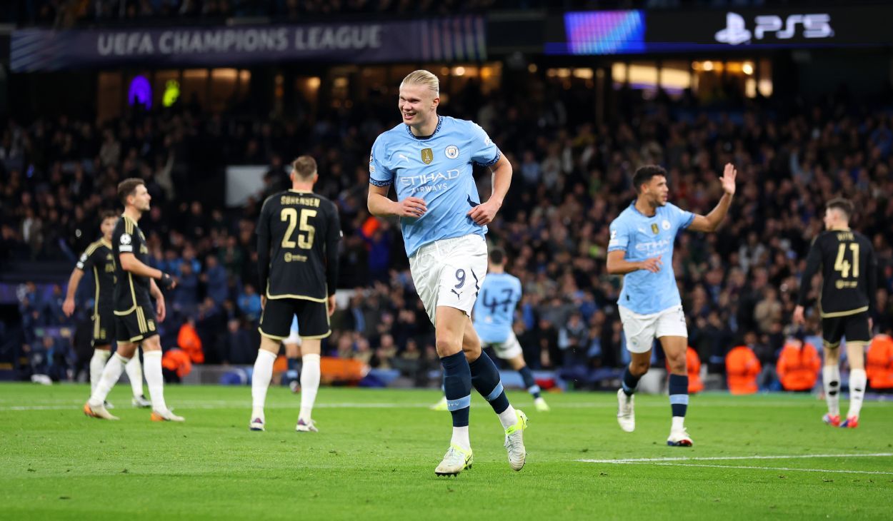 Así fue el acrobático golazo de Erling Haaland que evidencia que no es de este mundo