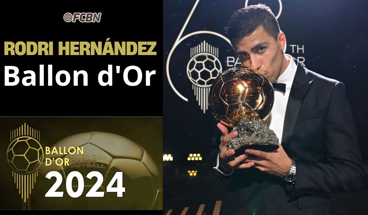 Rodri gana el Balón de Oro 2024