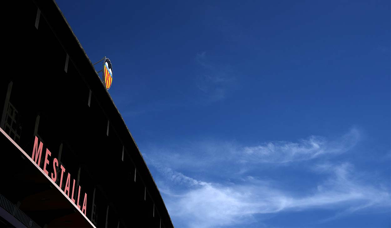 Fachada de Mestalla, sede del Valencia CF