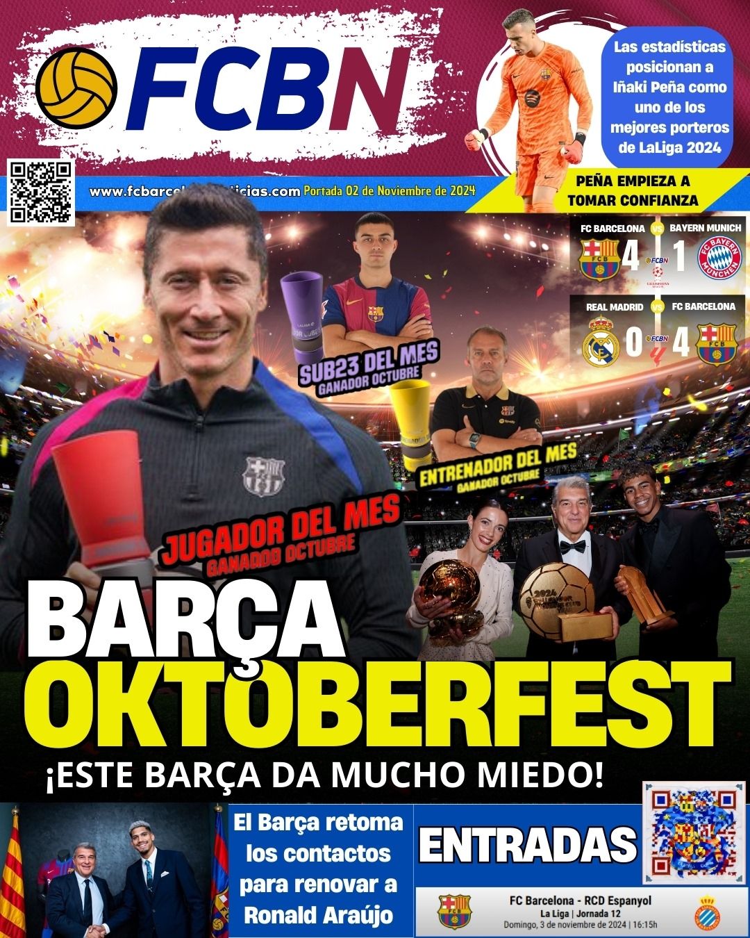 Portada de FCBN 2/11/2024: BARÇA OKTOBERFEST