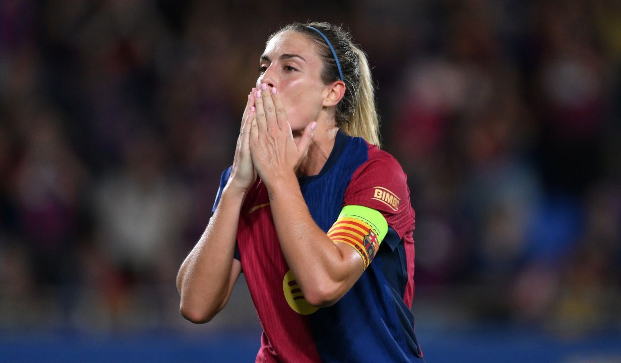 Alexia Putellas igualó a Luis Suárez como tercer máxima goleadora del club