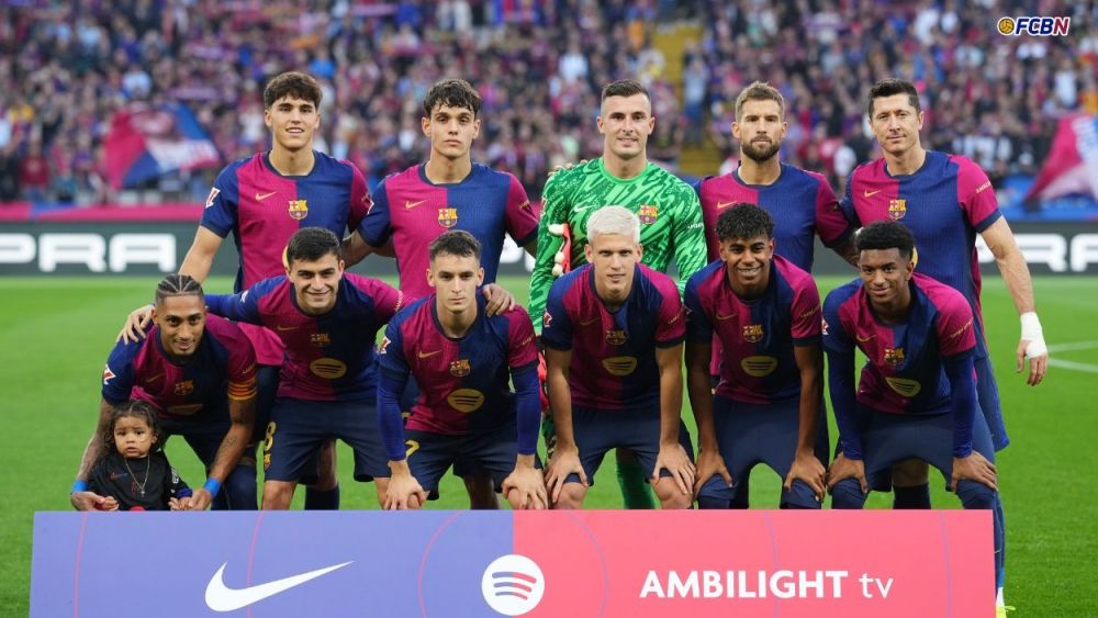 El once del Barça ante el Espanyol