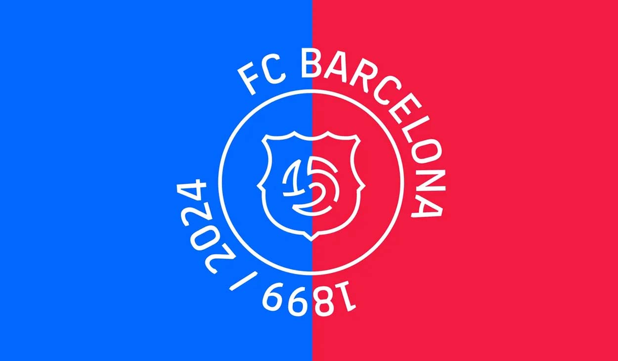 Logotipo oficial del Barça por su 125 aniversario