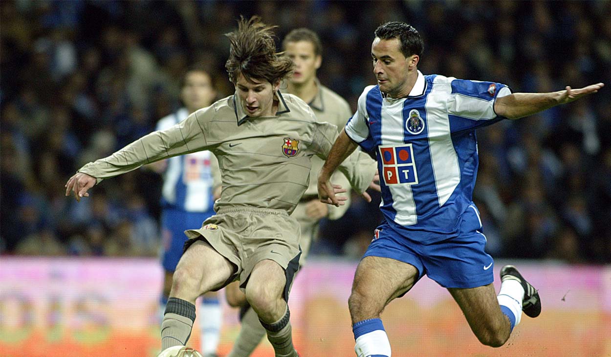 leo messi v oporto 2003