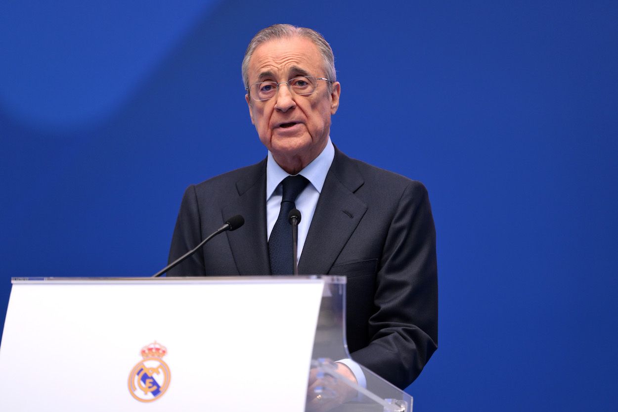 Florentino Pérez, presidente del Real Madrid