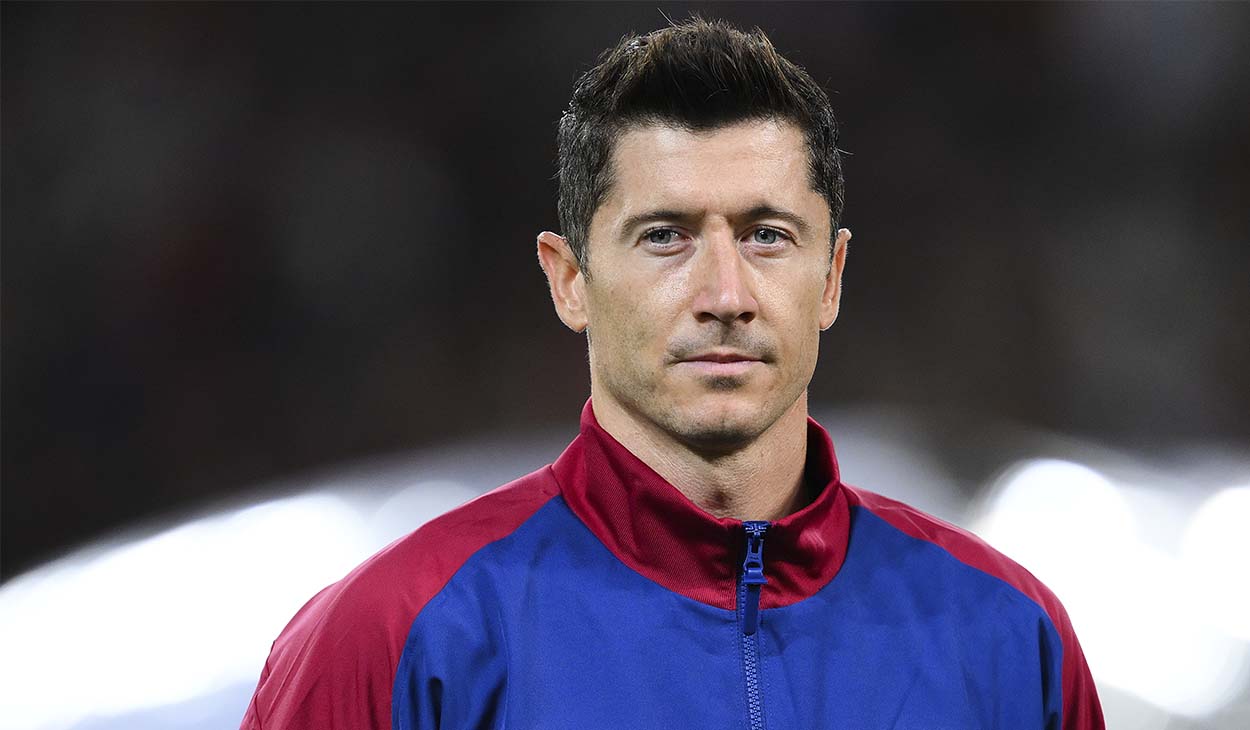 Robert Lewandowski, delantero del FC Barcelona