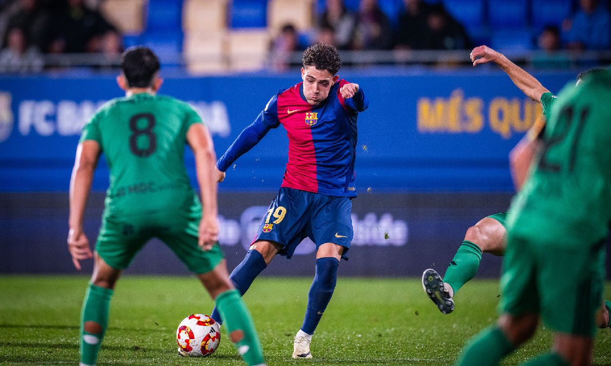 El Barça Atlètic cayó en casa ante el Nàstic (0-2)