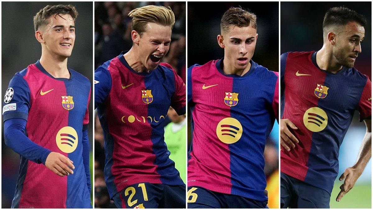 Gavi, Frenkie de Jong, Fermín López y Eric García, los cuatro candidatos a suplir la baja de Marc Casadó ante la UD Las Palmas