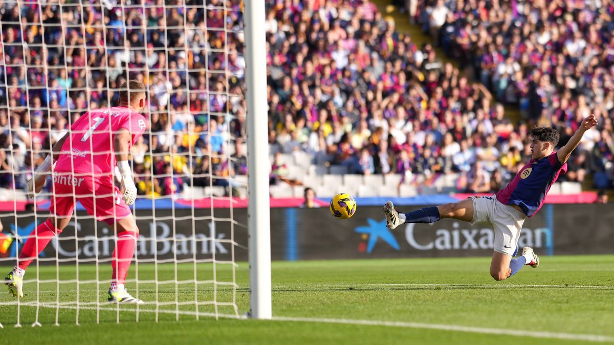 Pau Cubarsí ante el partido de Las Palmas