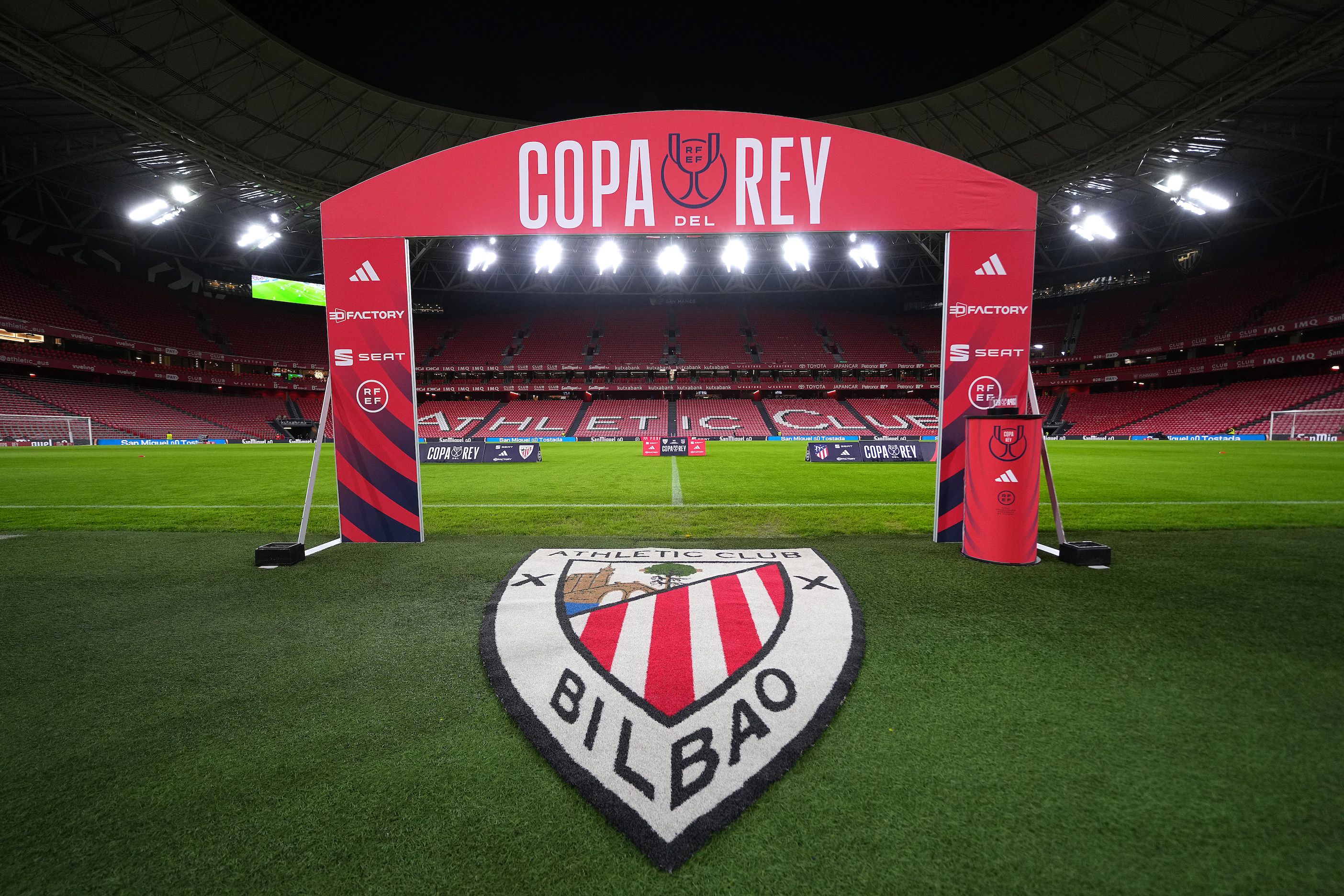 athletic club v atletico madrid copa del rey