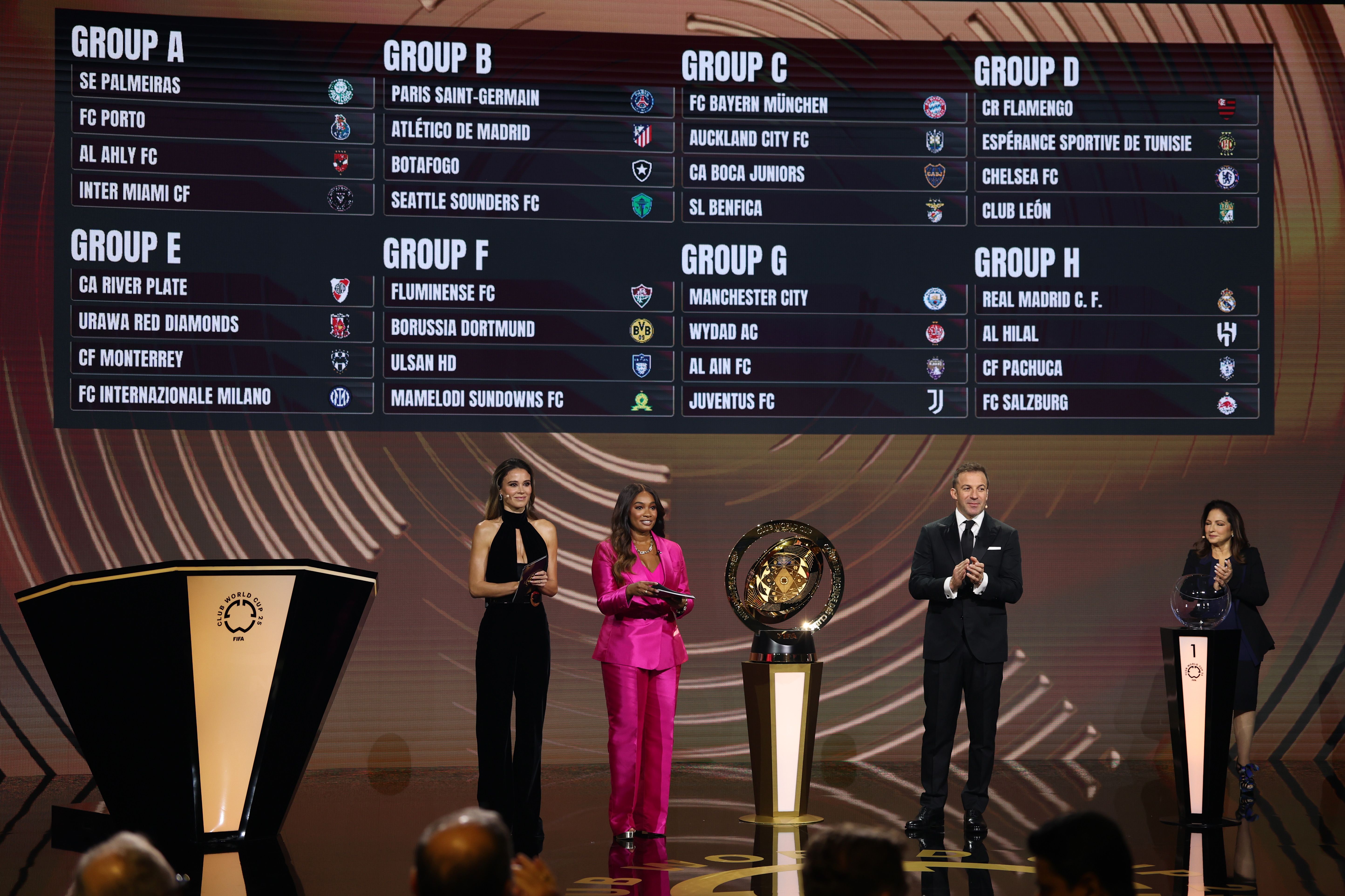 Así quedaron los grupos del Mundial de Clubes FIFA 2025