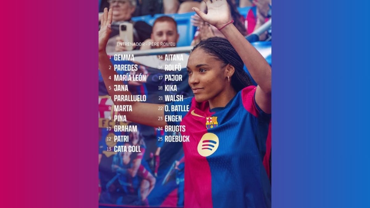 Convocatoria FCB Women's Champions League J5