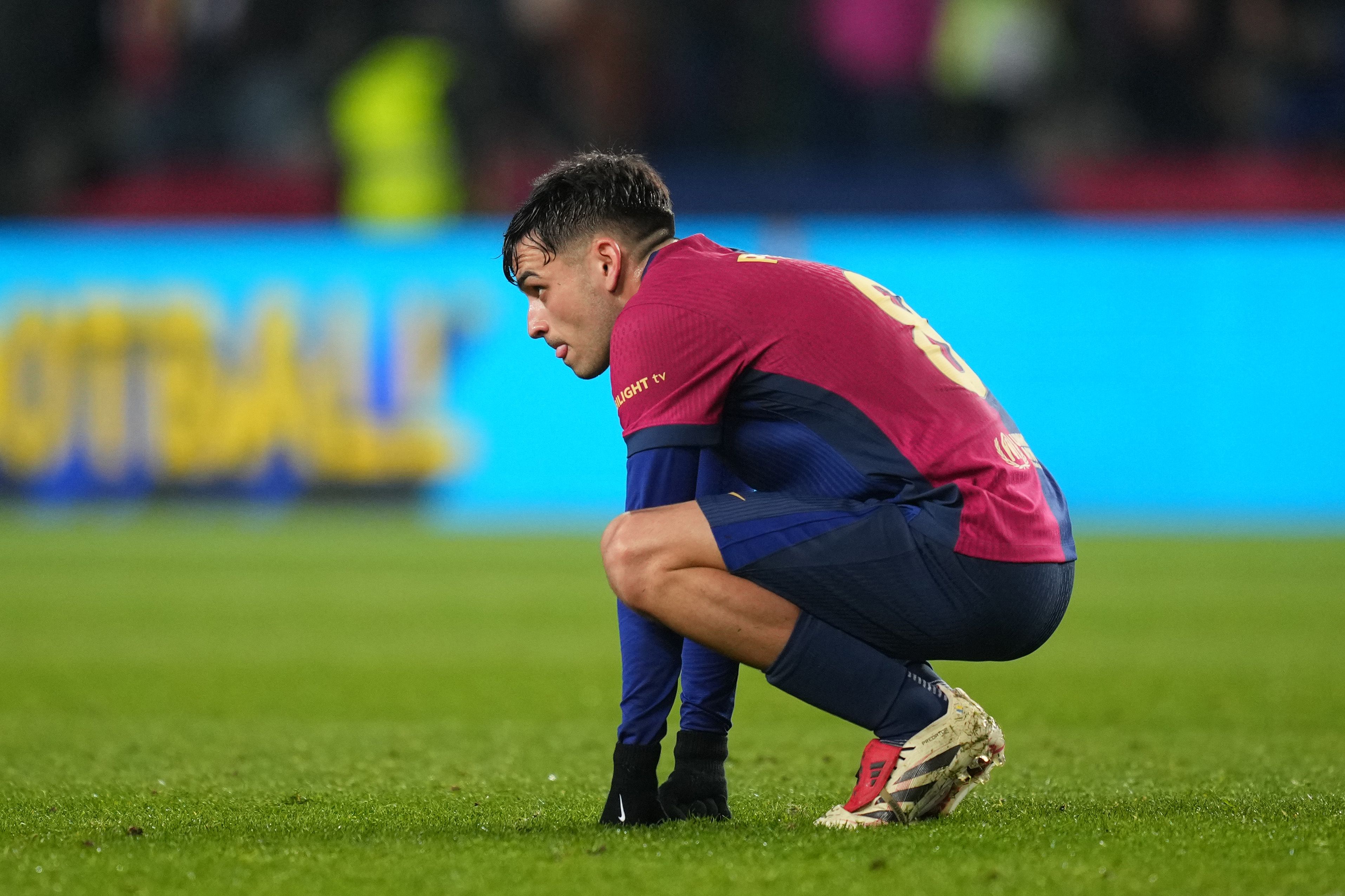 Pedri González durante el Barça-Leganés (0-1)