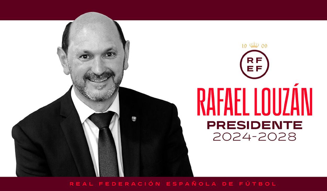 Rafael Louzán, nuevo presidente de la RFEF