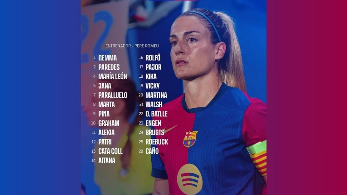 Convocatoria FCB Manchester City J6 UWCL