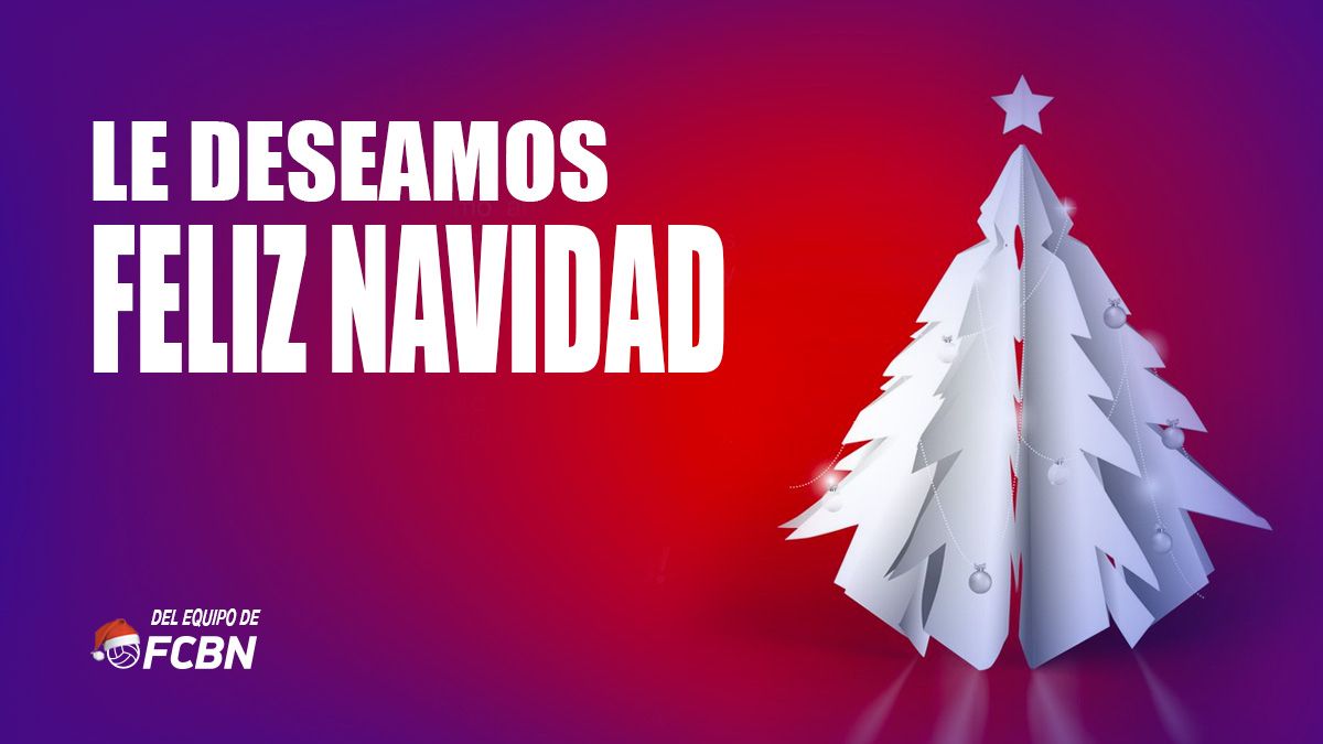 ¡FELIZ NAVIDAD! FCBN les desea felices fiestas