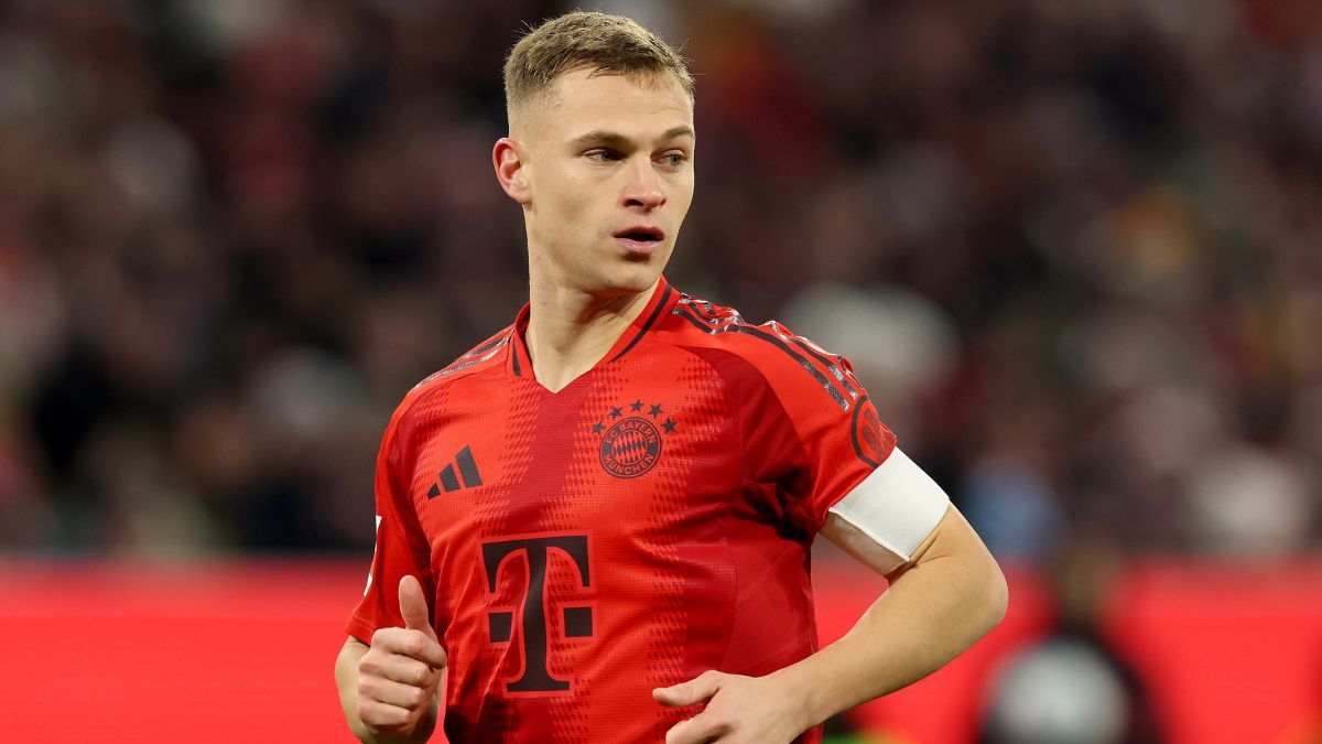 Joshua Kimmich en el duelo entre el Bayern Múnich y el RB Leipzig en la Bundesliga 2024 25