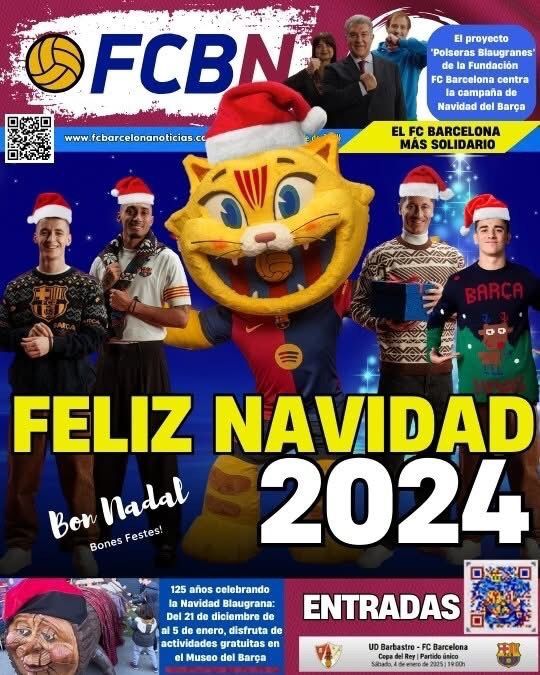 Portada FCBN 25 12 2024 Feliz Navidad