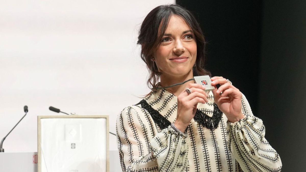 Aitana Bonmatí recibe la Creu de Sant Jordi