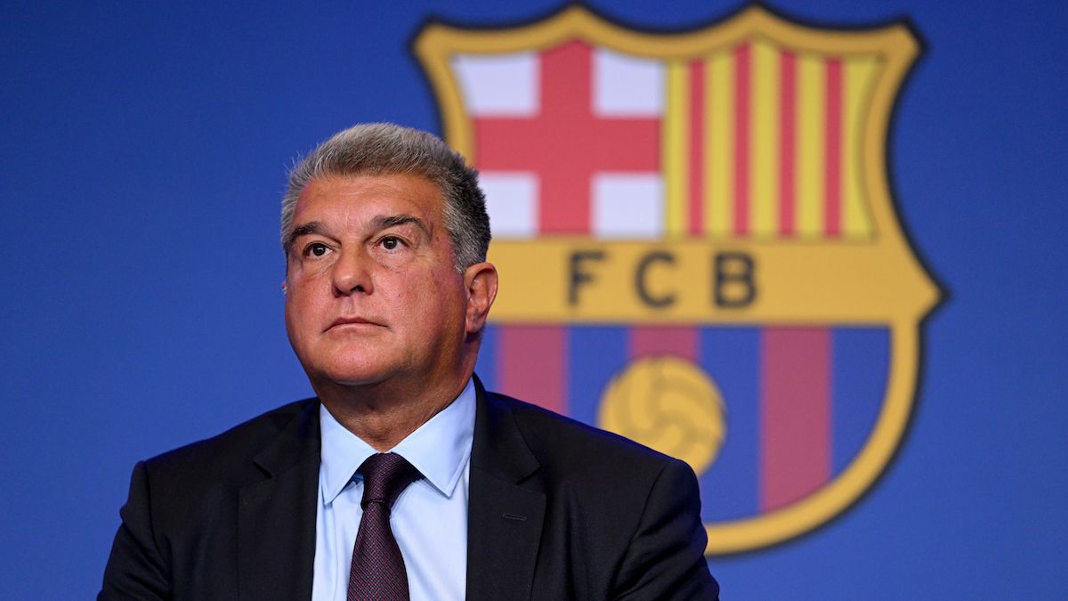 Joan Laporta, presidente del FC Barcelona