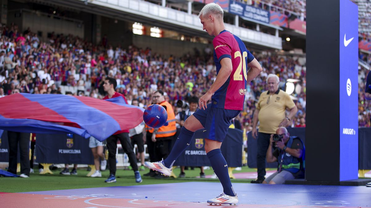 Presentación Dani Olmo FC Barcelona