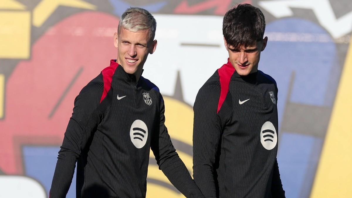 Dani Olmo y Pau Víctor