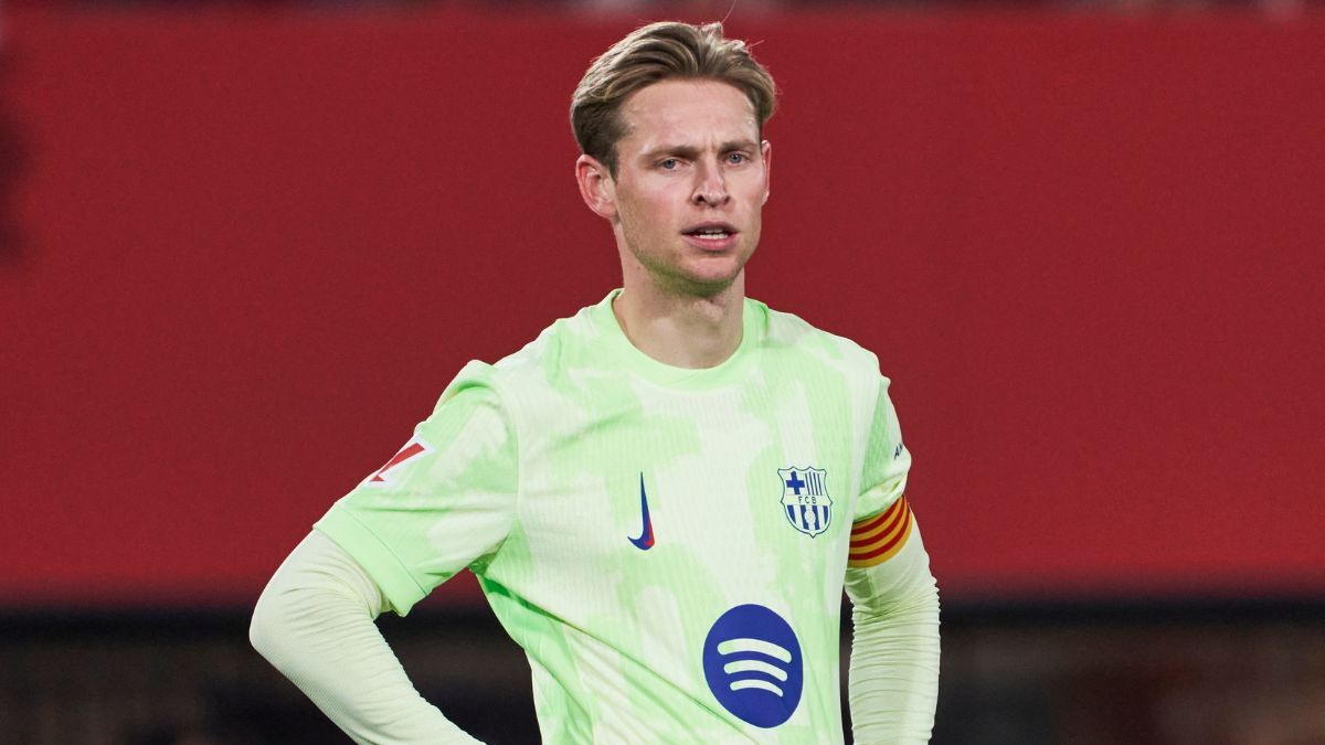 Frenkie de Jong en el duelo entre el FC Barcelona y el RCD Mallorca en LaLiga EA Sports 2024 25 (3)