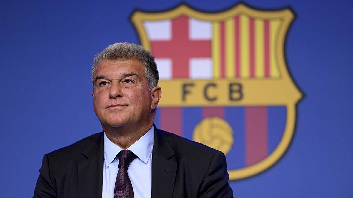 Joan Laporta, presidente del FC Barcelona