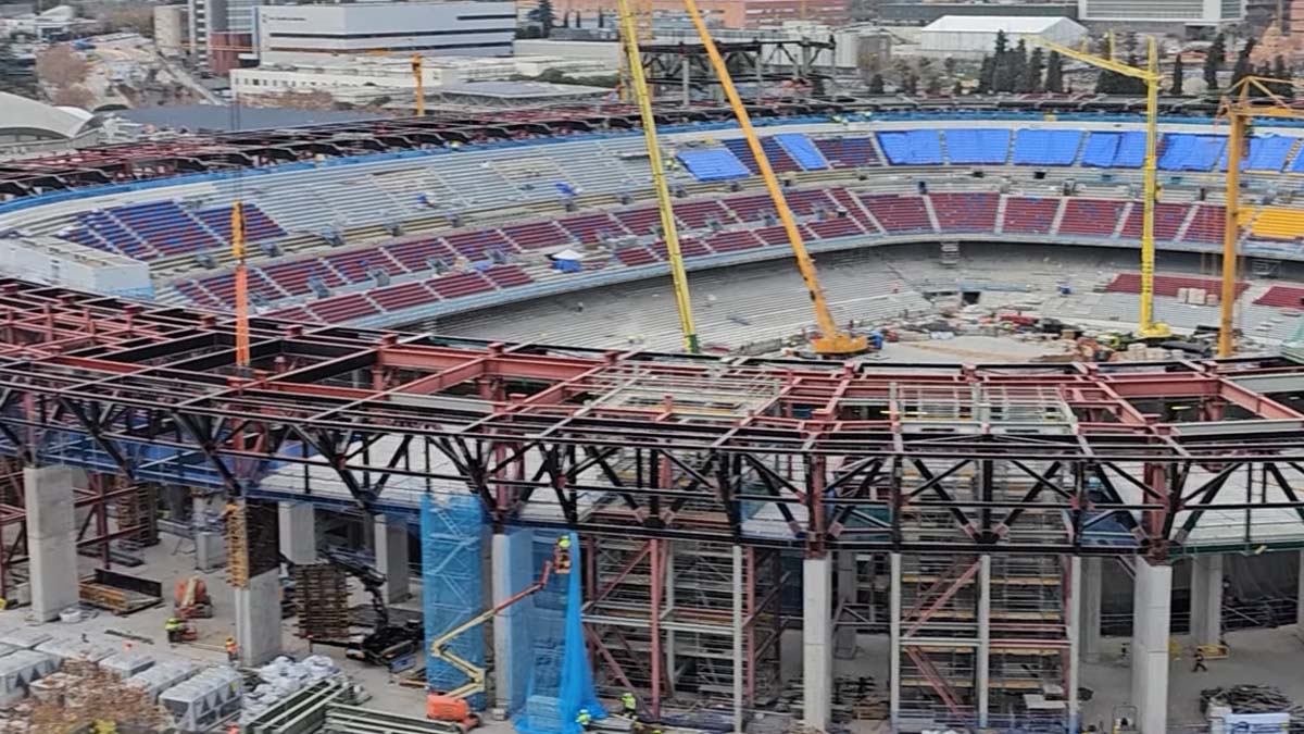 El Spotify Camp Nou, en obras