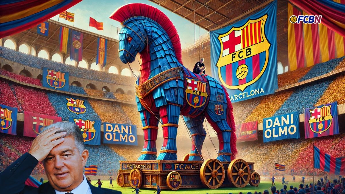 El fichaje de Dani Olmo, ¿el caballo de Troya de Joan Laporta?