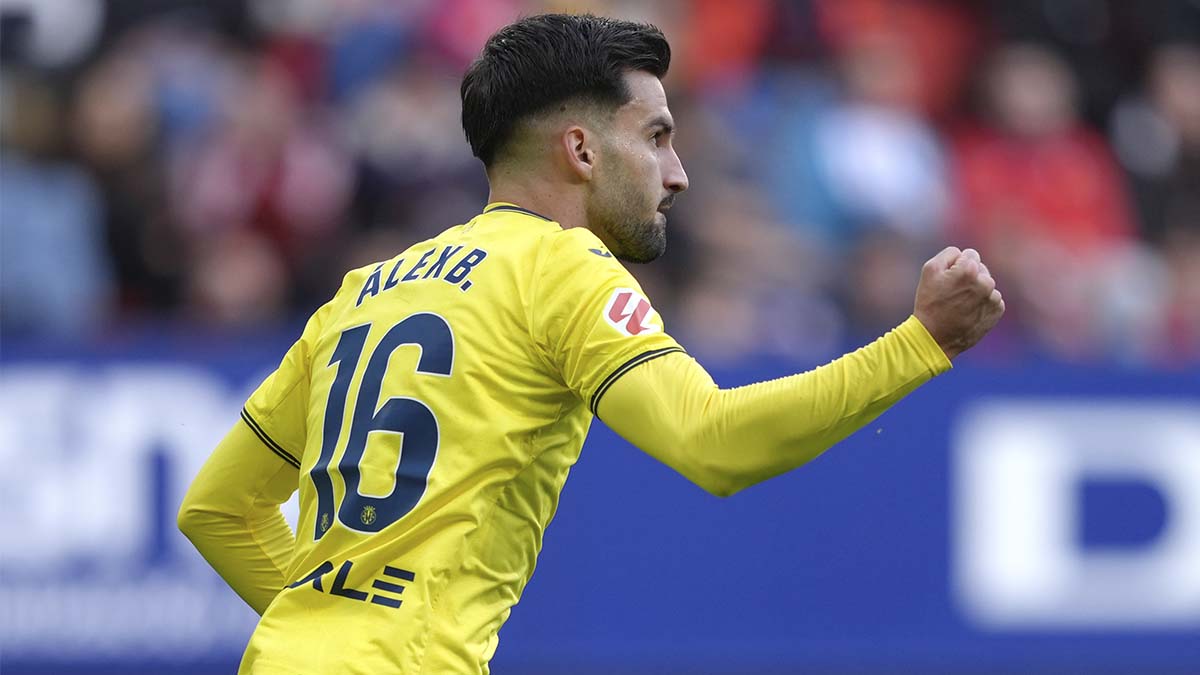 Álex Baena, en un partido con el Villarreal