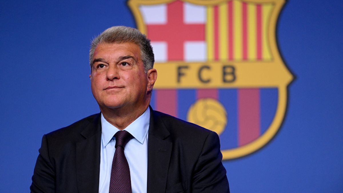 Joan Laporta, presidente del FC Barcelona