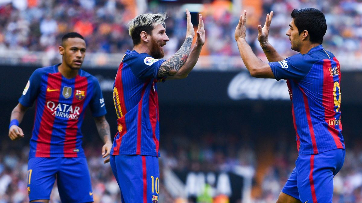 Neymar no descarta reencontrarse con Messi y Suárez