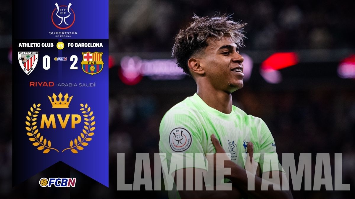 Lamine Yamal, el MVP del Athletic-Barça (0-2)