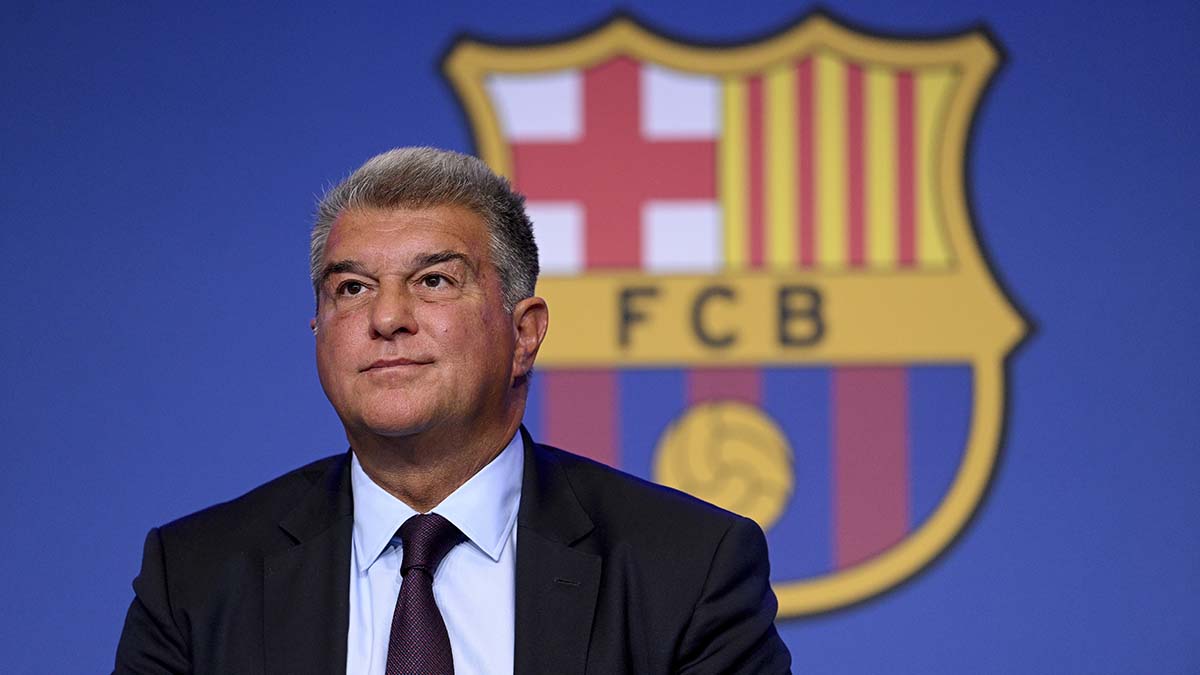 Joan Laporta, presidente del FC Barcelona