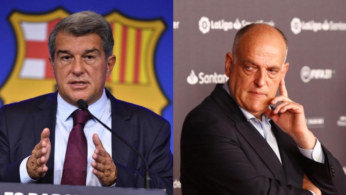 FC Barcelona vs LaLiga: Tebas amenaza con anular la inscripción de Dani Olmo