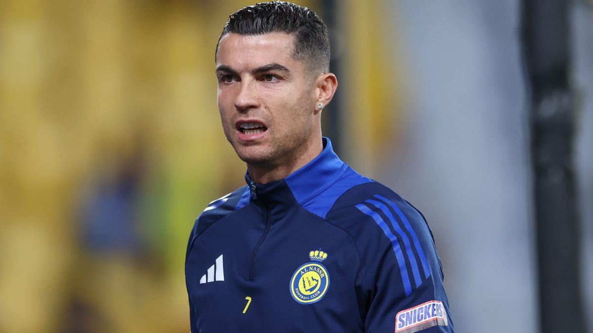 Cristiano Ronaldo con el Al Nassr en el duelo ante el Damac en la Saudi Pro League