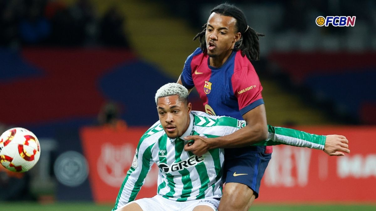 Vitor Roque durante el Barça-Betis (5-1)