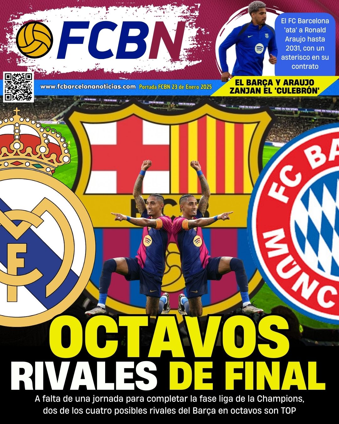 FCBN Cover 01/23/2025 EIGHTH FINAL RIVALS