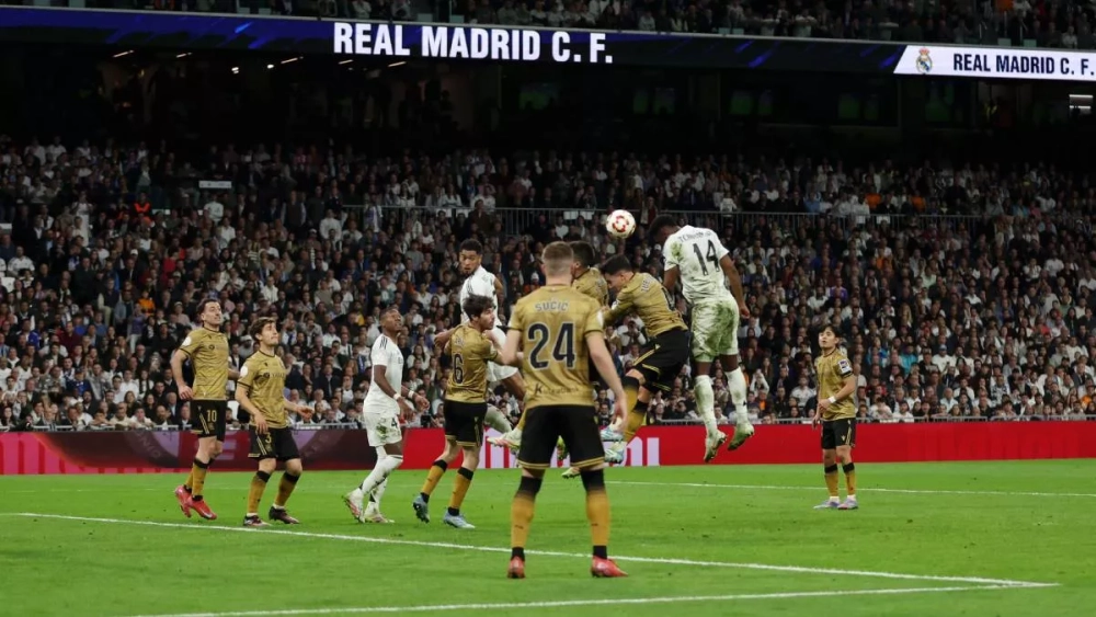 Another robbery: a goal from Real Madrid was born from a scandalous offside Another robbery: a goal from Real Madrid was born from a scandalous offside