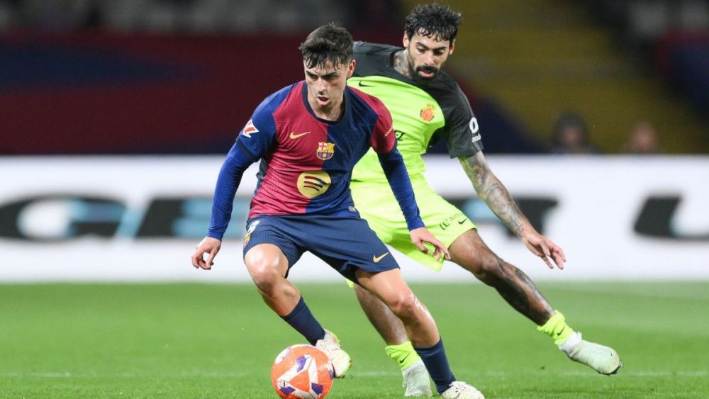 Pedri González with Barça in the match against RCD Mallorca in LaLiga EA Sports Pedri González with Barça in the match against RCD Mallorca in LaLiga EA Sports