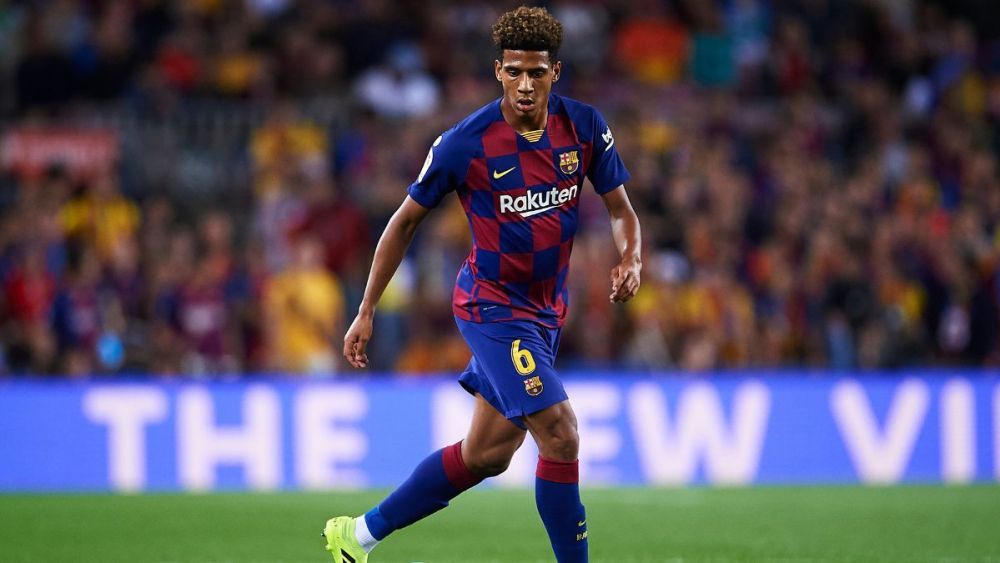 Jean Clair Todibo en su etapa como jugador del FC Barcelona Jean Clair Todibo en su etapa como jugador del FC Barcelona